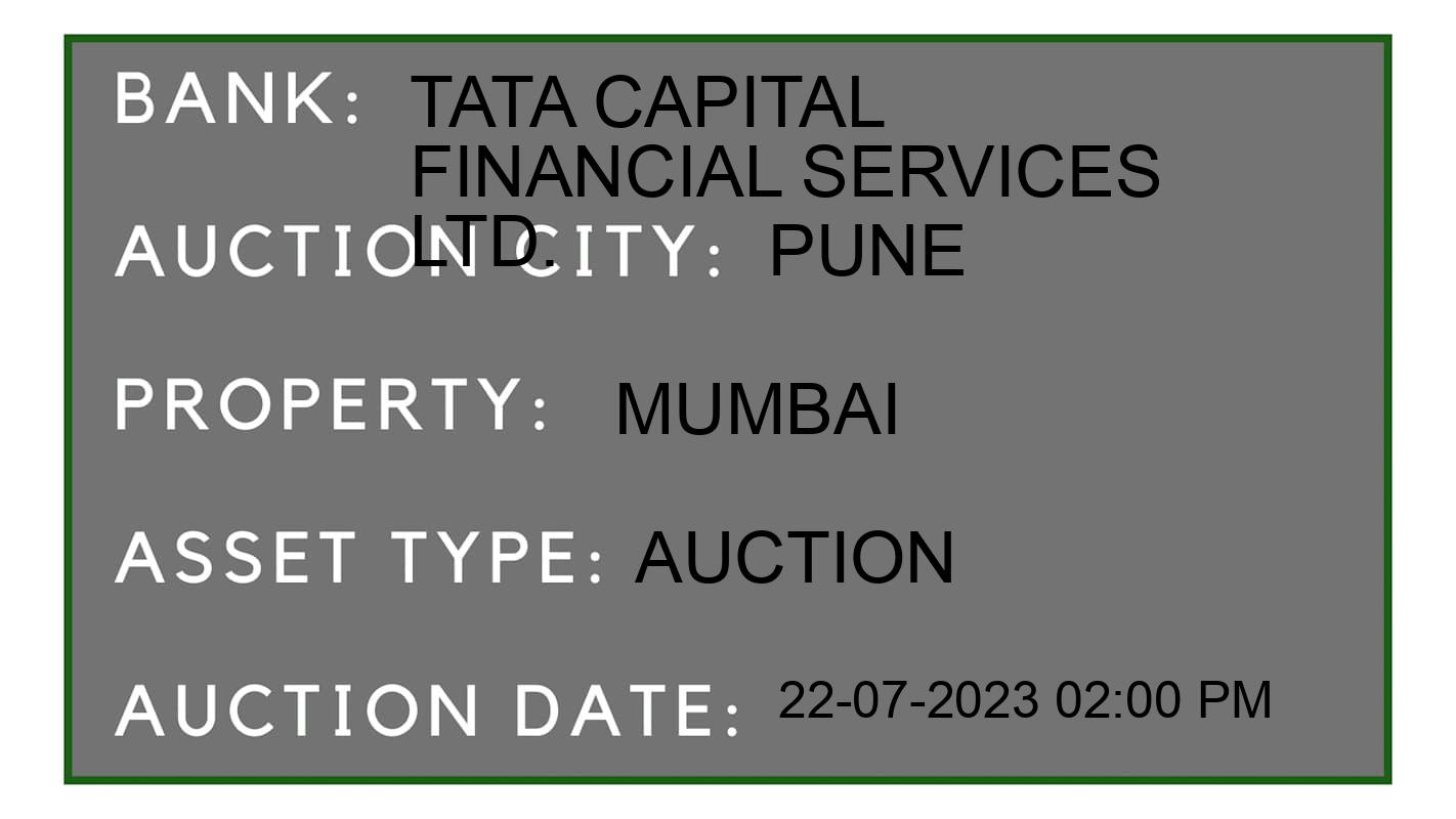 Auction Bank India - ID No: 160488 - Tata Capital Financial Services Ltd. Auction of Tata Capital Financial Services Ltd. Auctions for Commercial Office in Haveli, Pune