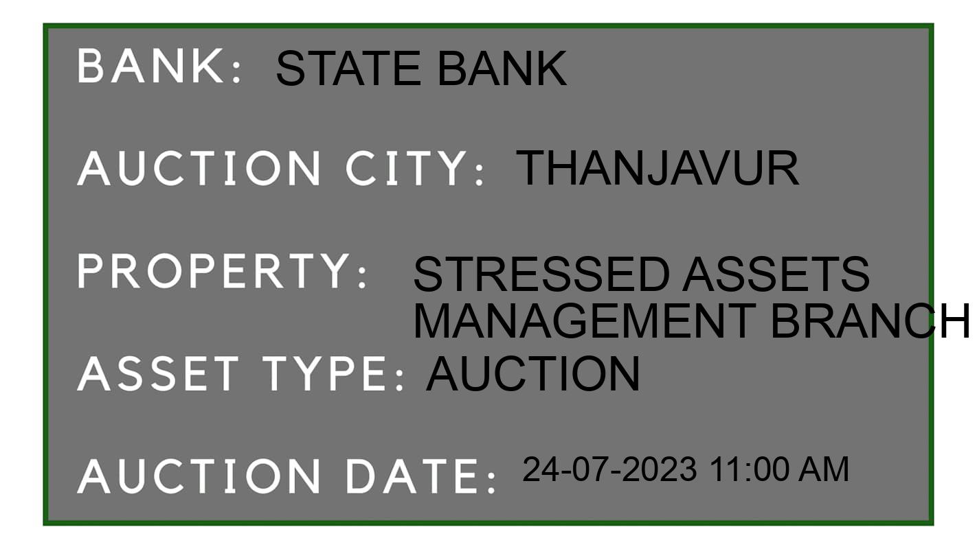 Auction Bank India - ID No: 160788 - State Bank Auction of State Bank Auctions for Plot in Pudukkudi, Thanjavur