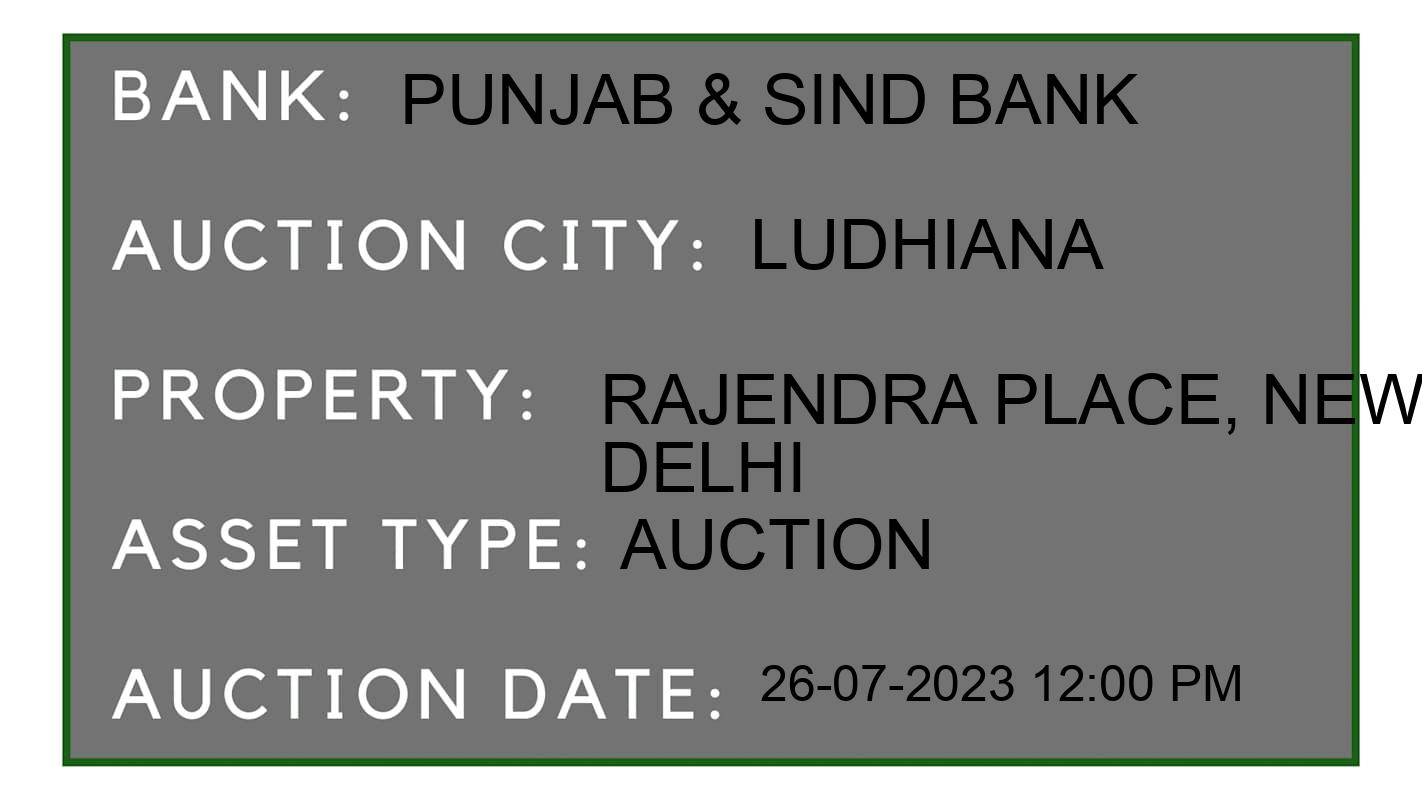 Auction Bank India - ID No: 161491 - Punjab & Sind Bank Auction of Punjab & Sind Bank Auctions for Plot in Giddarbaha, Ludhiana