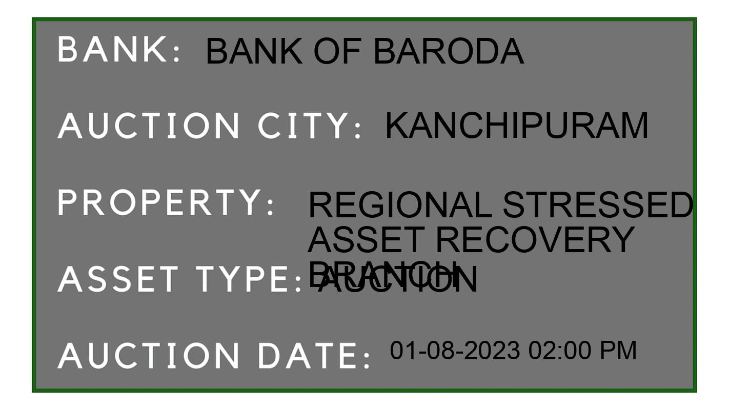Auction Bank India - ID No: 162274 - Bank of Baroda Auction of Bank of Baroda Auctions for Plot in Sriperumbudur, Kanchipuram
