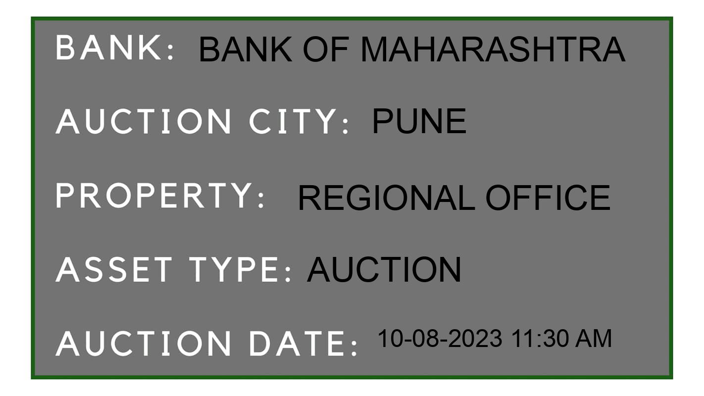 Auction Bank India - ID No: 162920 - Bank of Maharashtra Auction of Bank of Maharashtra Auctions for Industrial Land in Mulshi, Pune