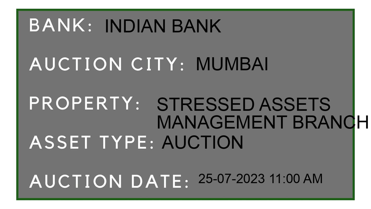 Auction Bank India - ID No: 163892 - Indian Bank Auction of Indian Bank Auctions for Commercial Shop in Goregaon, Mumbai