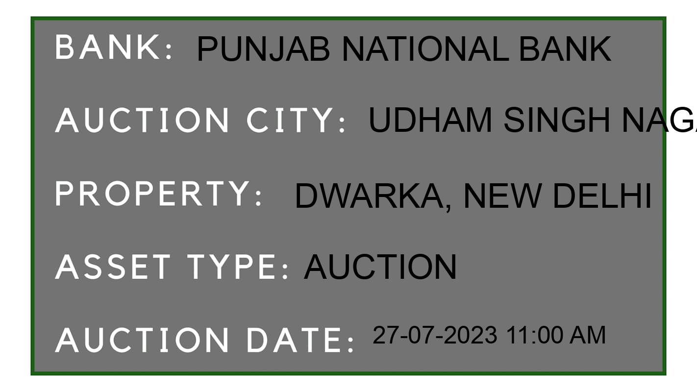 Auction Bank India - ID No: 164120 - Punjab National Bank Auction of Punjab National Bank Auctions for Plot in Udham Singh Nagar, Udham Singh Nagar