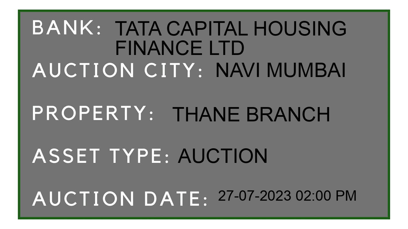 Auction Bank India - ID No: 164672 - Tata Capital Housing Finance Ltd Auction of Tata Capital Housing Finance Ltd Auctions for Residential Flat in Ghansoli, Navi Mumbai