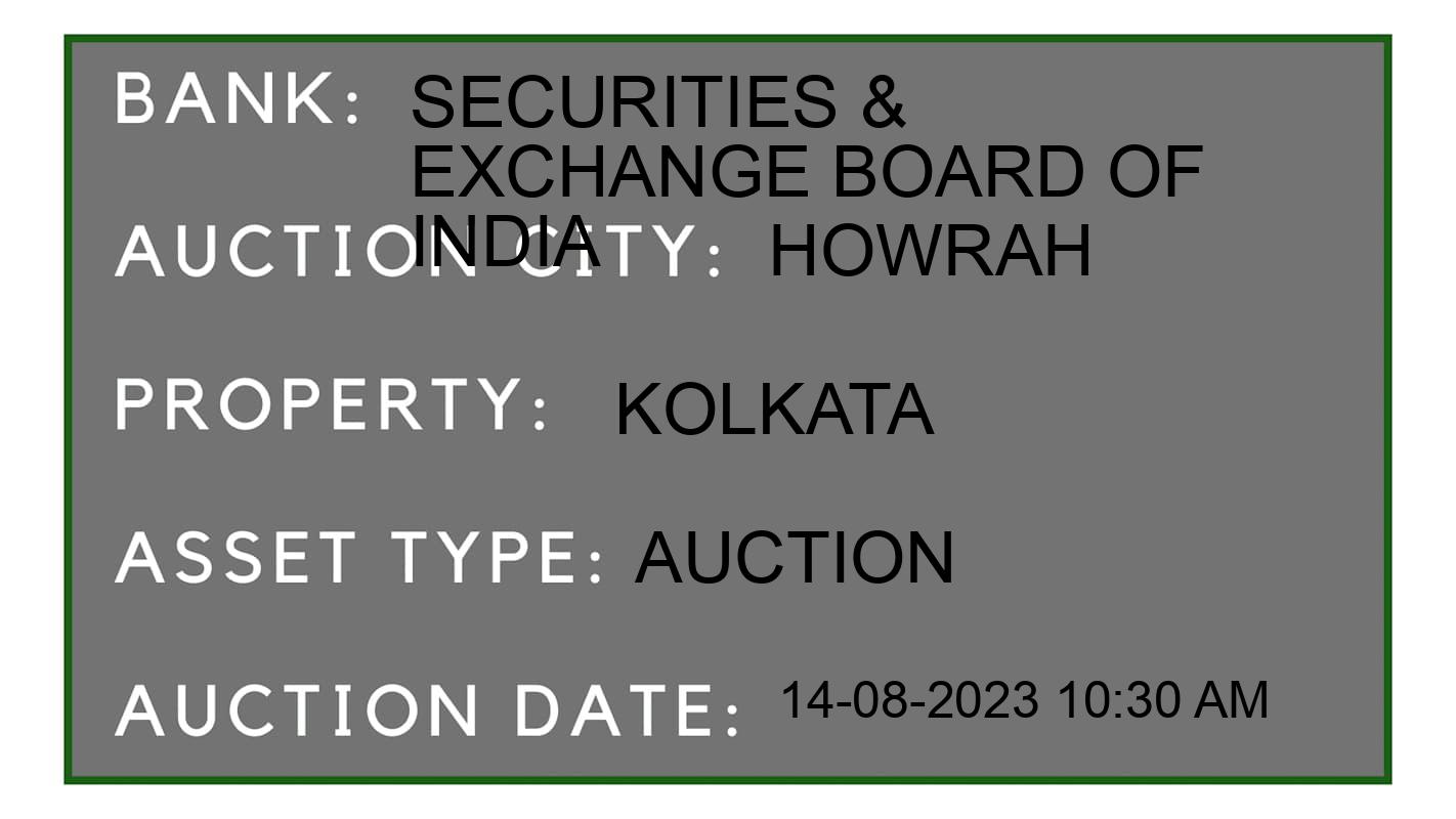 Auction Bank India - ID No: 164708 - Securities & Exchange Board of India Auction of Securities & Exchange Board of India Auctions for Residential Flat in Shibpur, Howrah