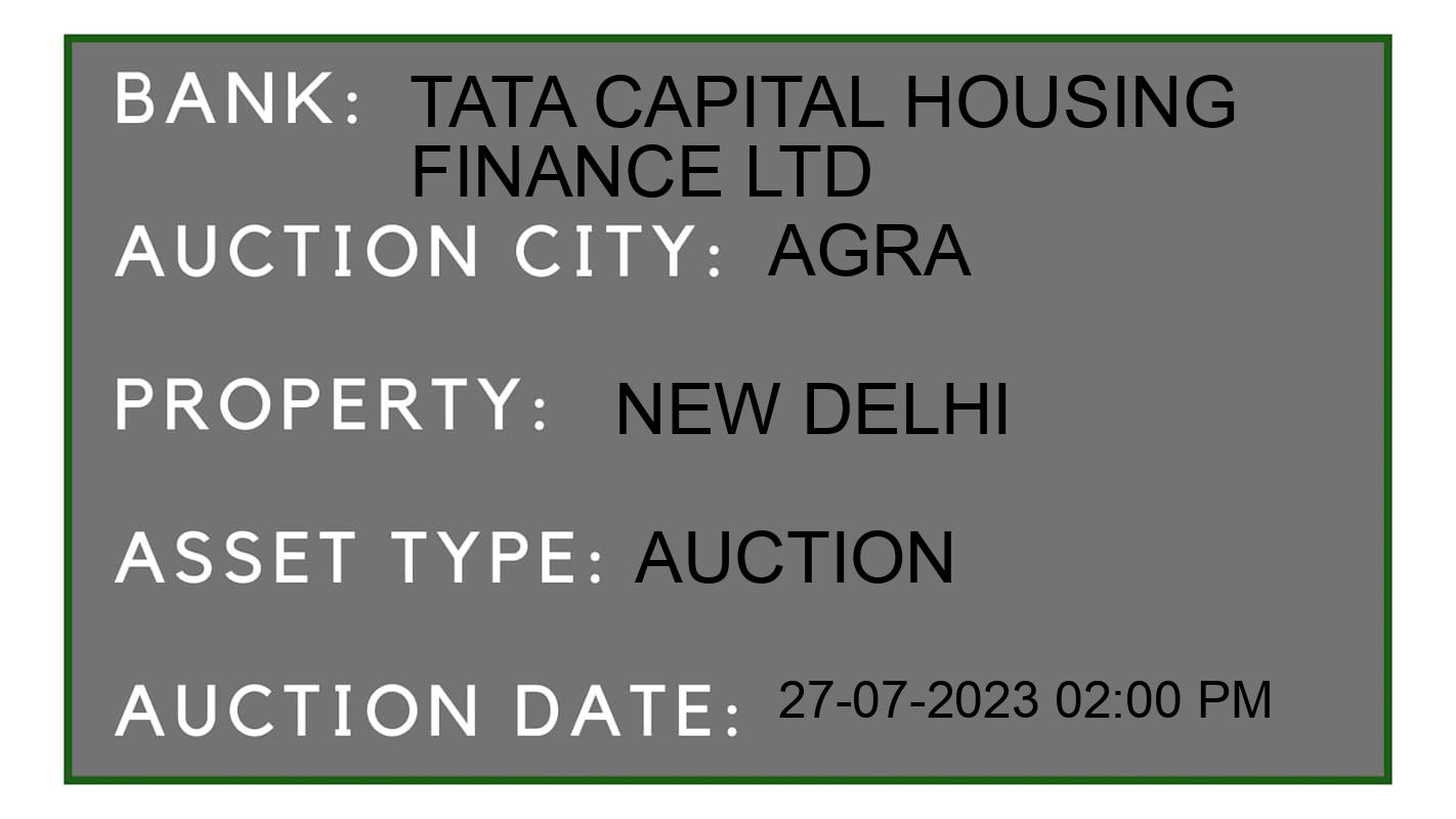 Auction Bank India - ID No: 164870 - Tata Capital Housing Finance Ltd Auction of Tata Capital Housing Finance Ltd Auctions for Residential House in Agra, Agra