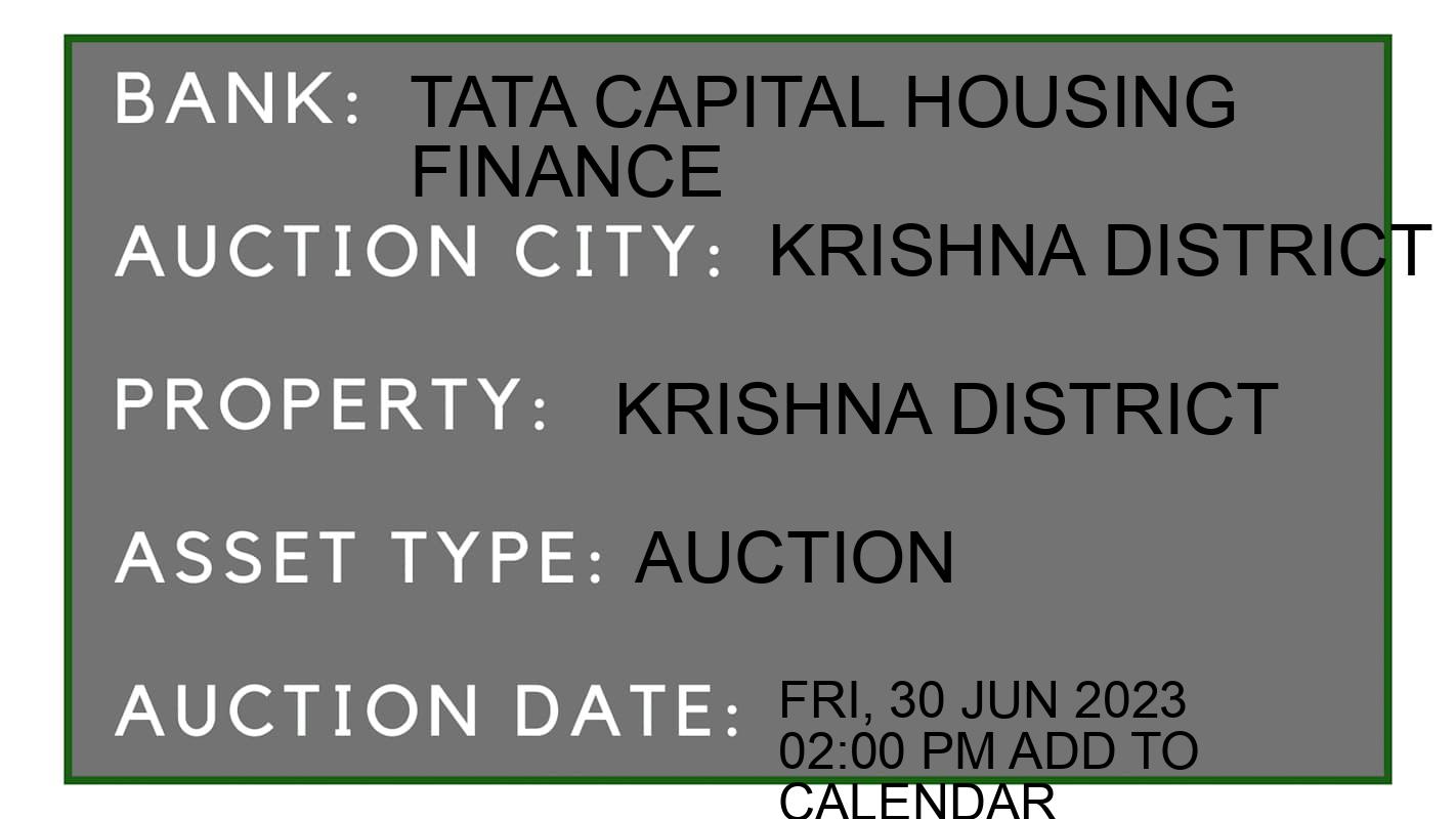 Auction Bank India - ID No: 165102 - Tata Capital Housing Finance Auction of Tata Capital Housing Finance