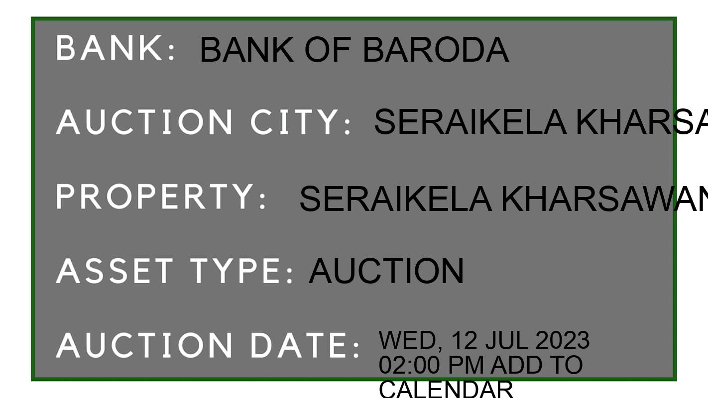 Auction Bank India - ID No: 165139 - Bank of Baroda Auction of Bank of Baroda