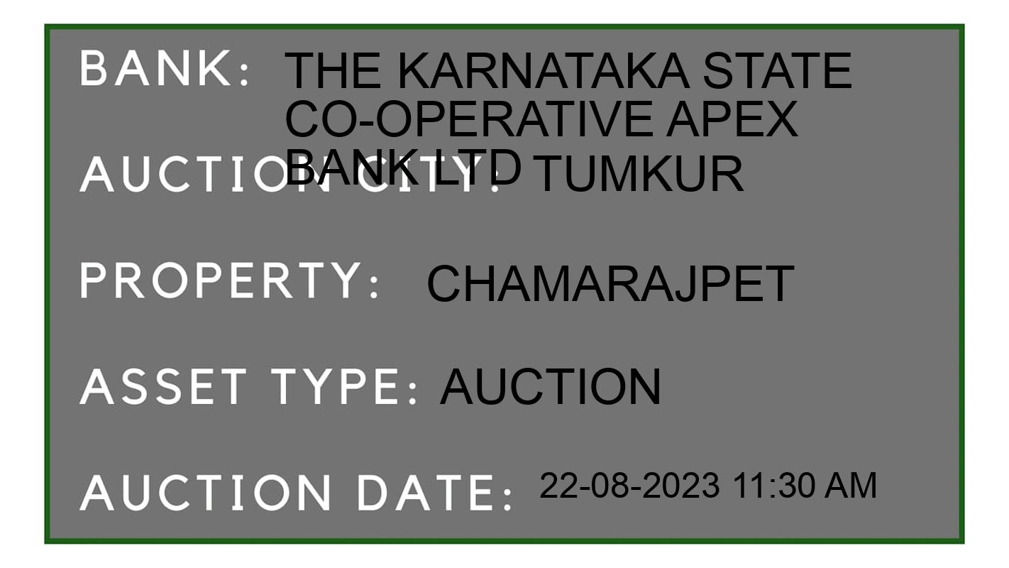 Auction Bank India - ID No: 168715 - The Karnataka State co-Operative Apex Bank ltd Auction of 