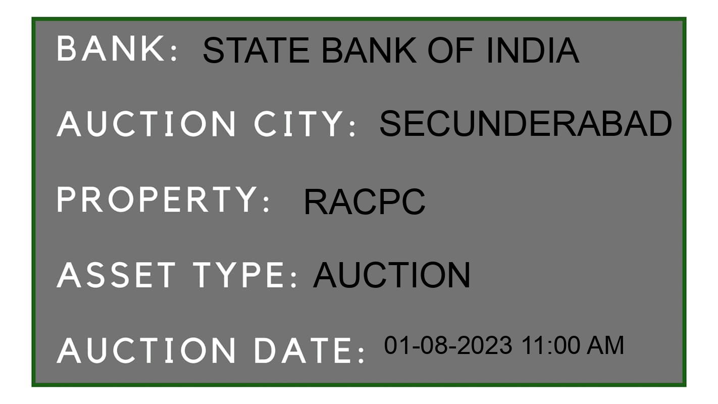 Auction Bank India - ID No: 169185 - State Bank of India Auction of 