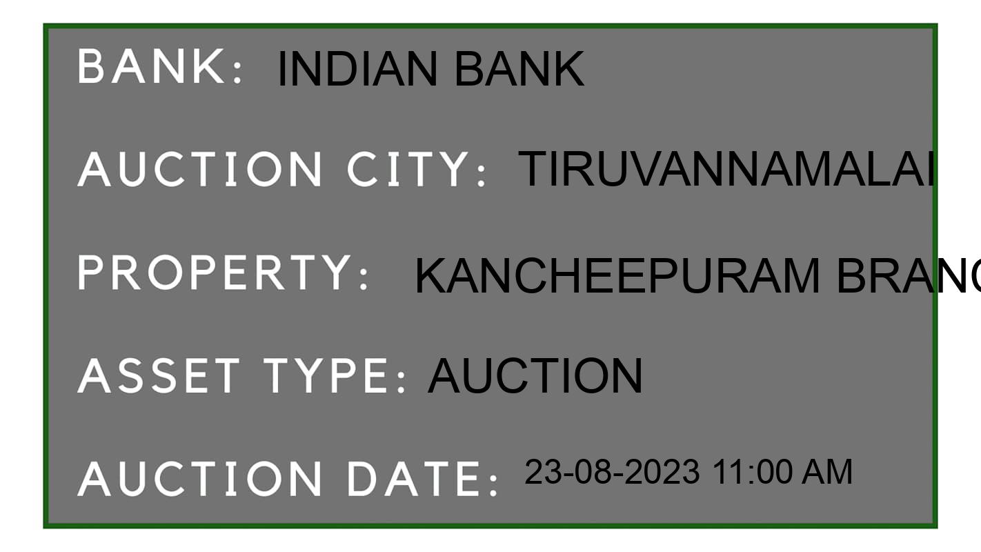 Auction Bank India - ID No: 169876 - Indian Bank Auction of 