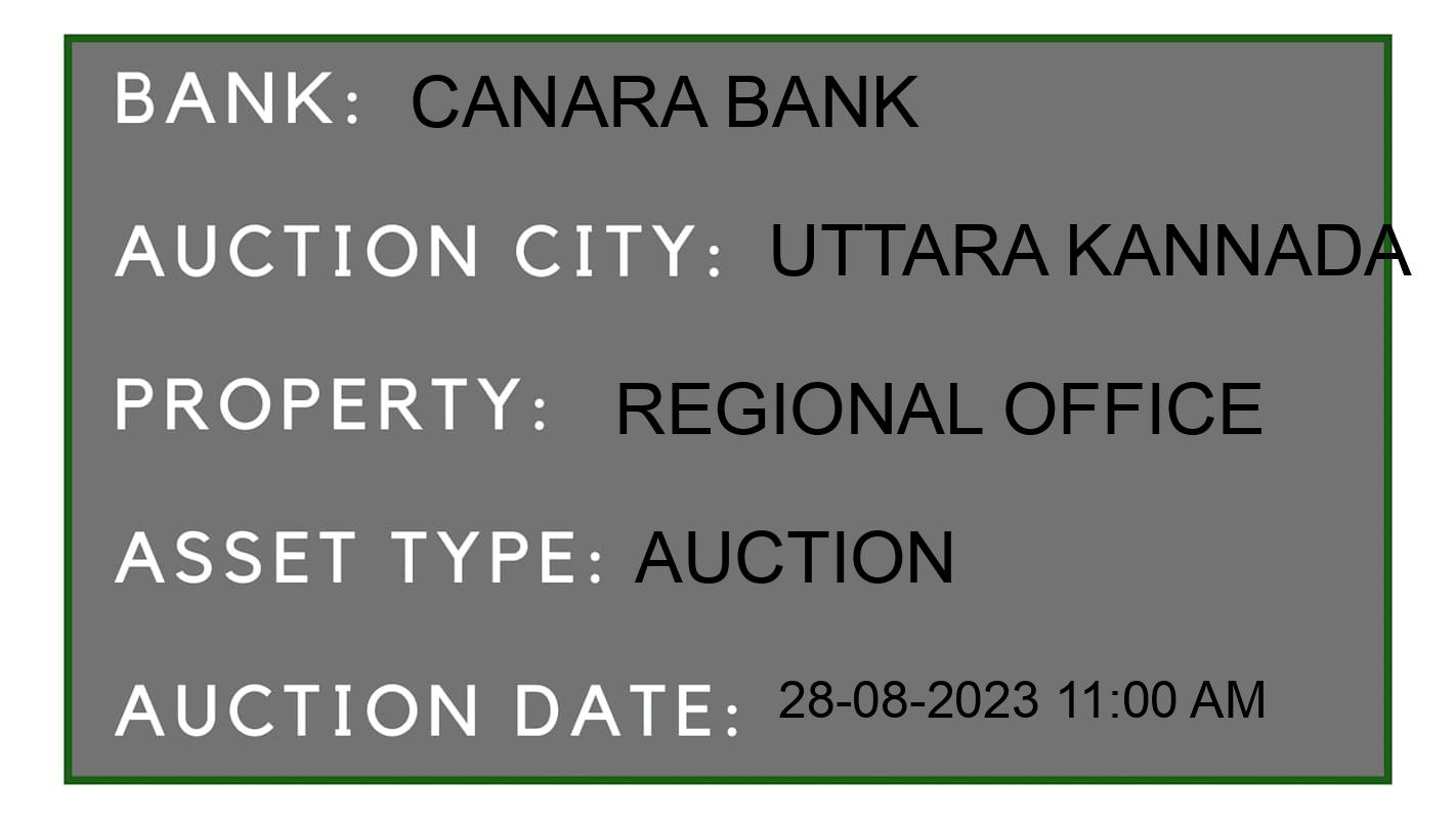 Auction Bank India - ID No: 169893 - Canara Bank Auction of 