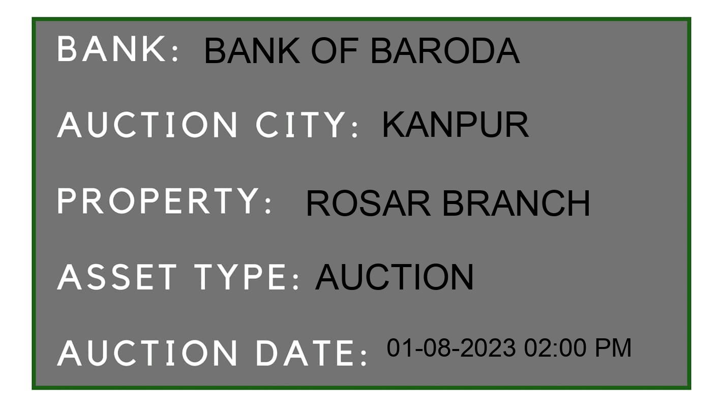 Auction Bank India - ID No: 170298 - Bank of Baroda Auction of 
