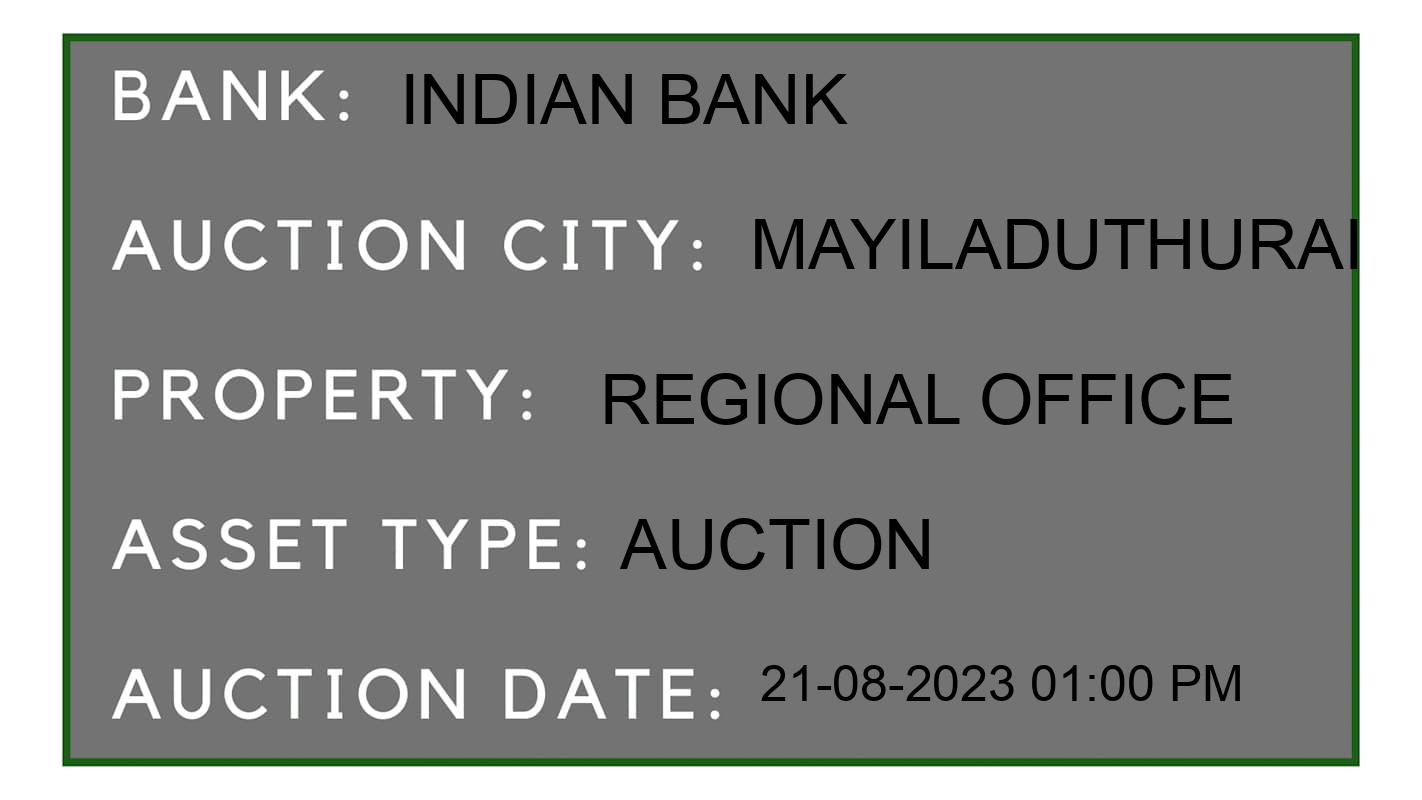 Auction Bank India - ID No: 170436 - Indian Bank Auction of 