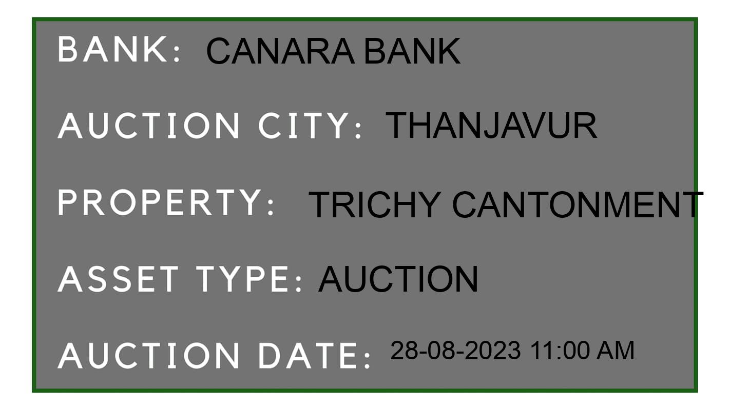 Auction Bank India - ID No: 171121 - Canara Bank Auction of 
