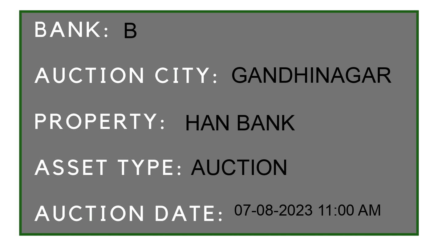 Auction Bank India - ID No: 171312 - B Auction of 