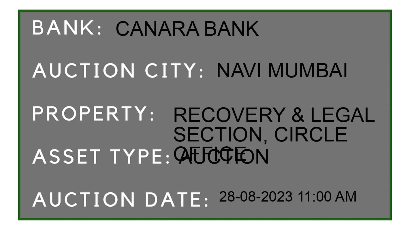 Auction Bank India - ID No: 171771 - Canara Bank Auction of 