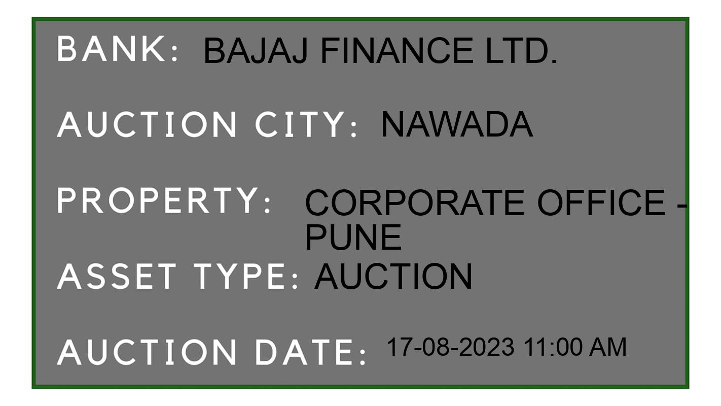 Auction Bank India - ID No: 172083 - Bajaj Finance Ltd. Auction of 