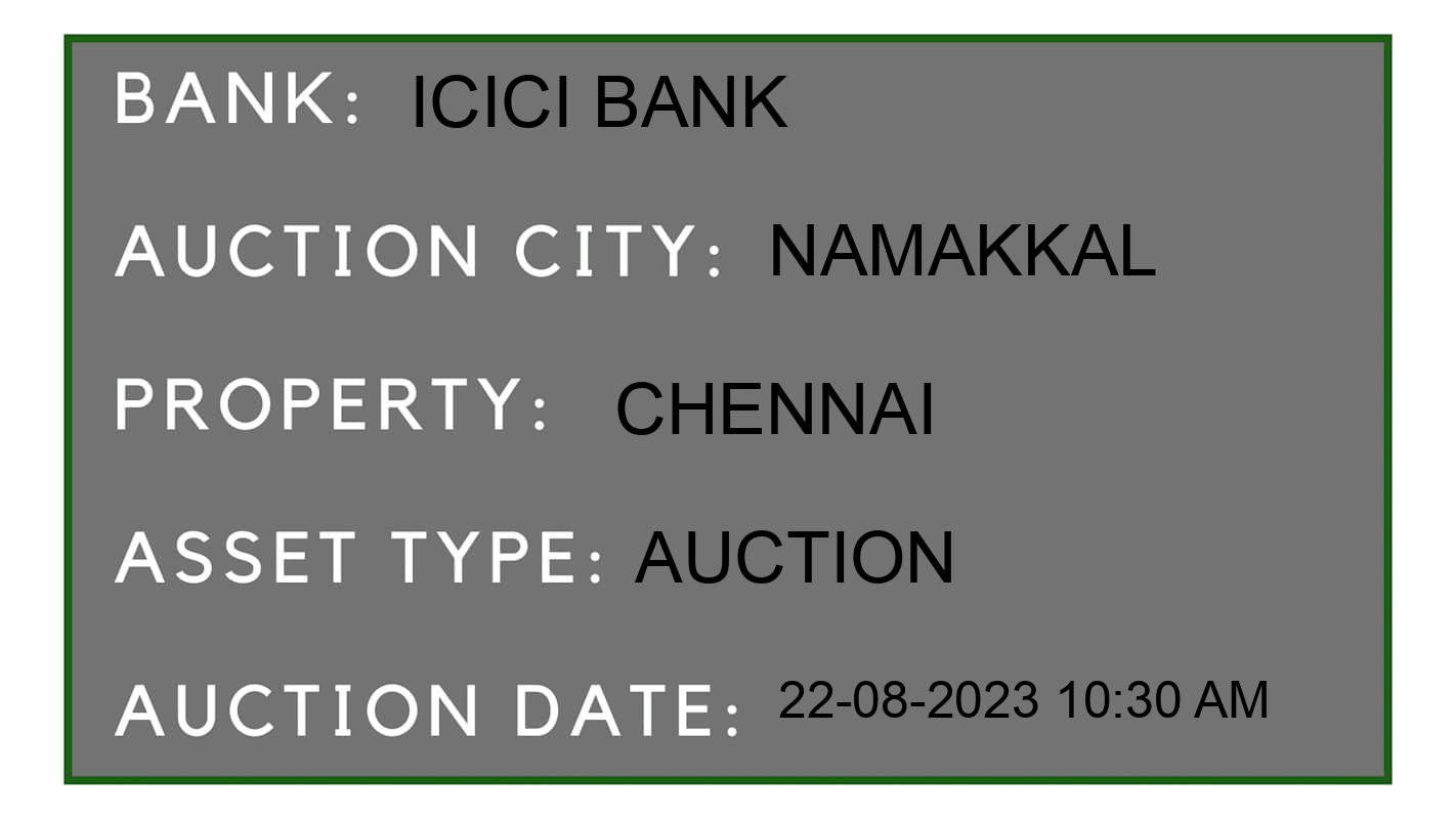 Auction Bank India - ID No: 172728 - ICICI Bank Auction of 