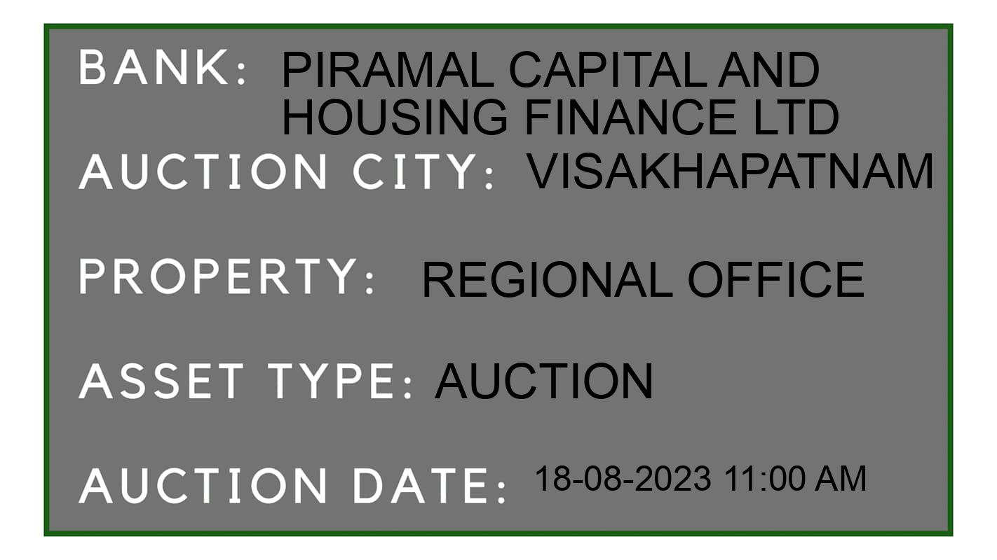 Auction Bank India - ID No: 172748 - PIRAMAL CAPITAL AND HOUSING FINANCE LTD Auction of 