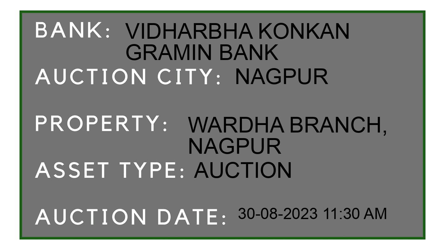 Auction Bank India - ID No: 172934 - Vidharbha Konkan Gramin Bank Auction of 