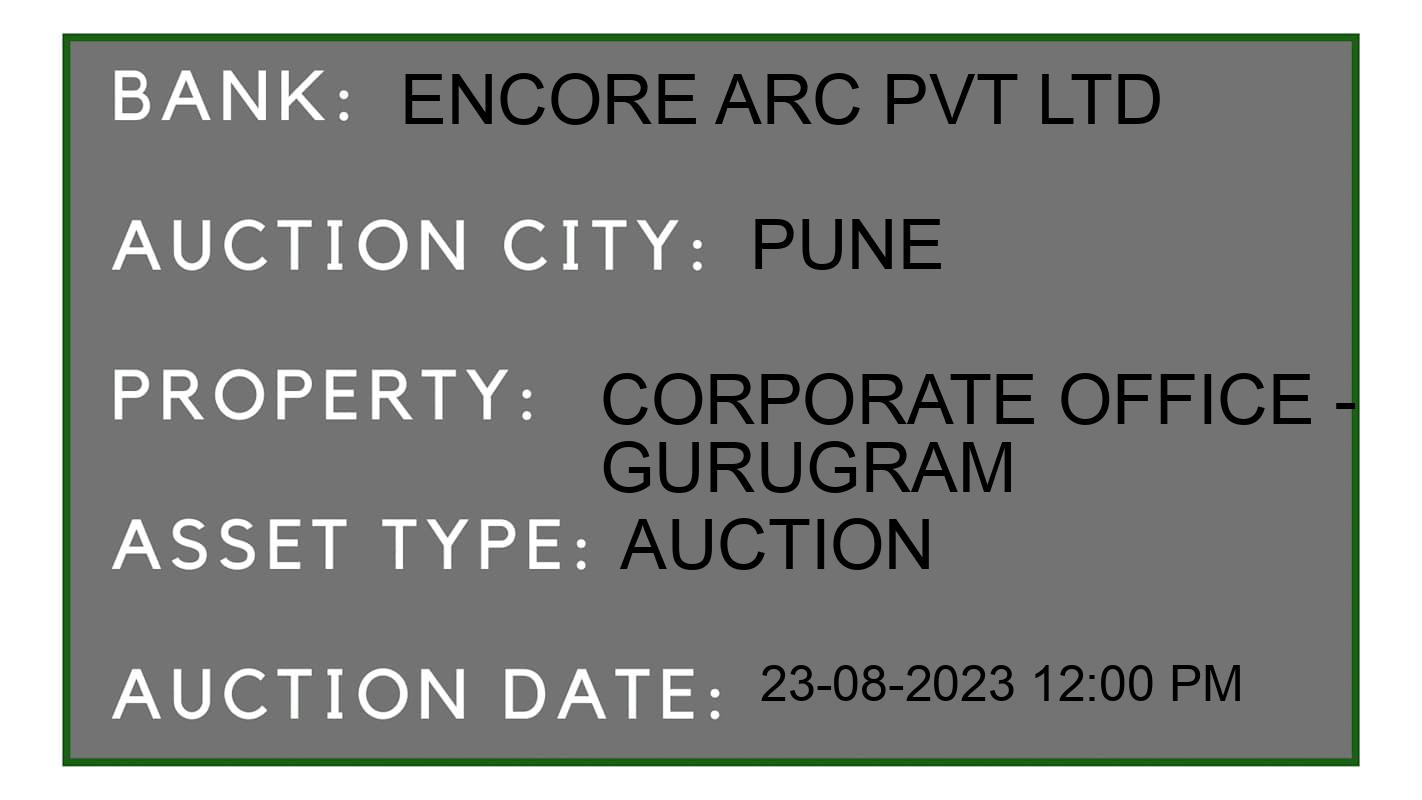Auction Bank India - ID No: 173414 - Encore ARC Pvt Ltd Auction of 
