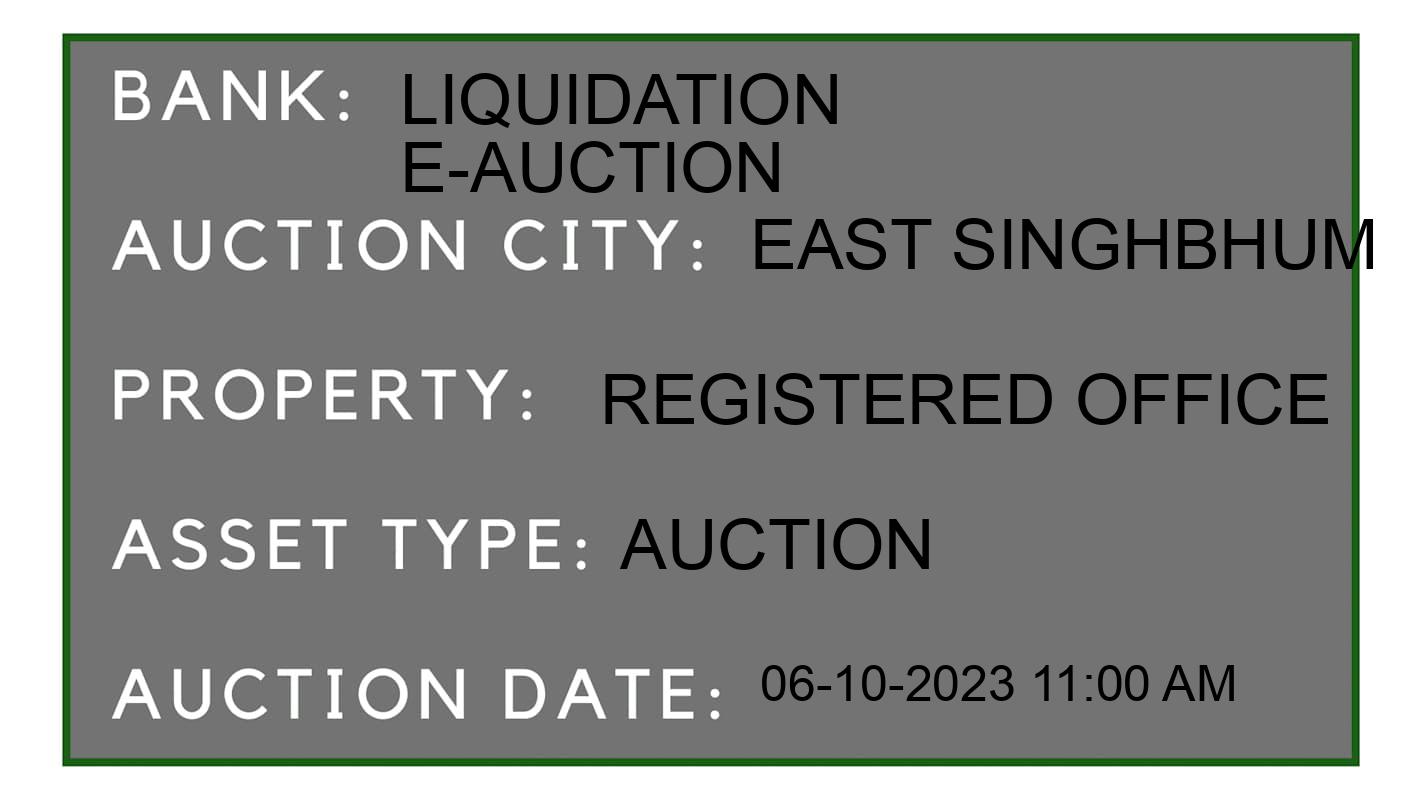 Auction Bank India - ID No: 173786 - Liquidation E-Auction Auction of 
