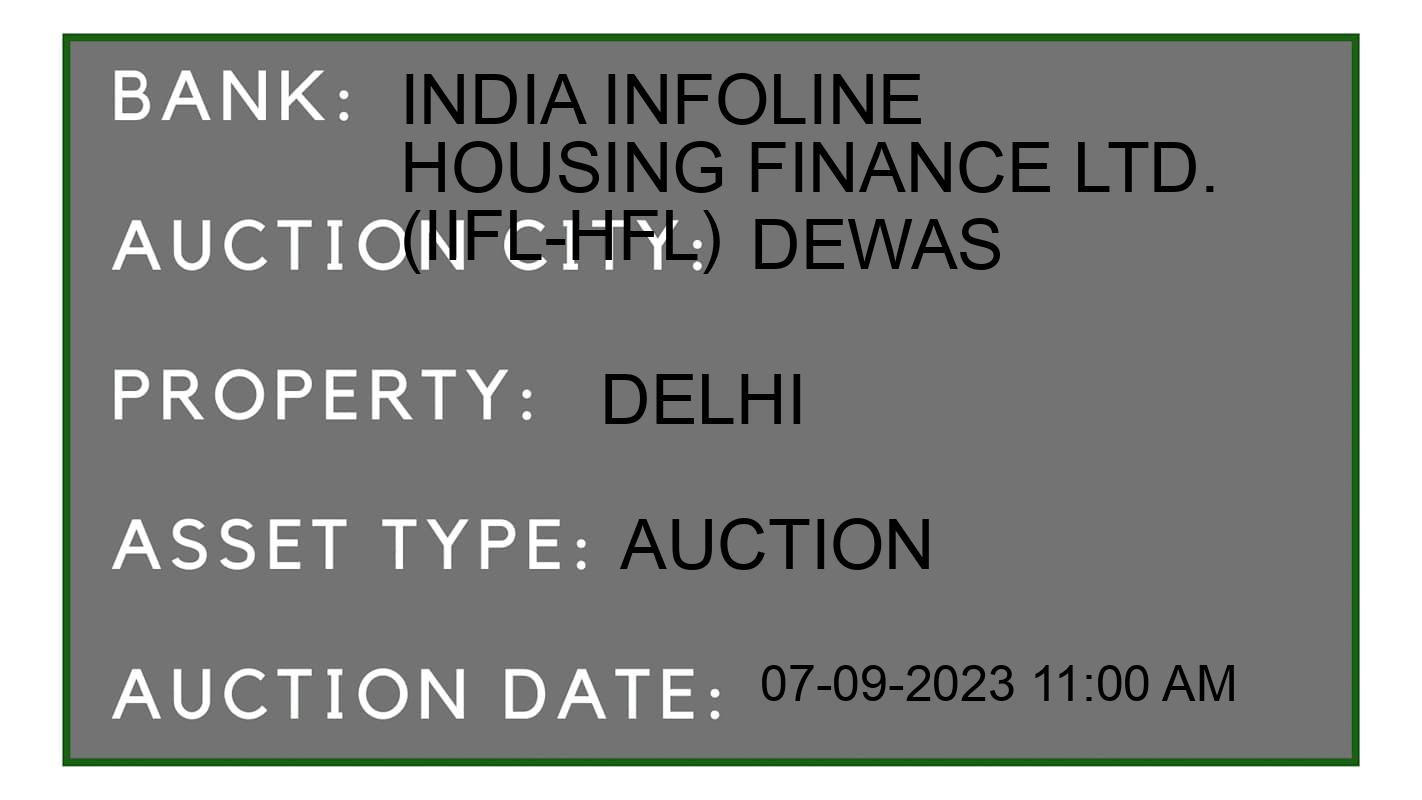 Auction Bank India - ID No: 174241 - India Infoline Housing Finance Ltd. (IIFL-HFL) Auction of 