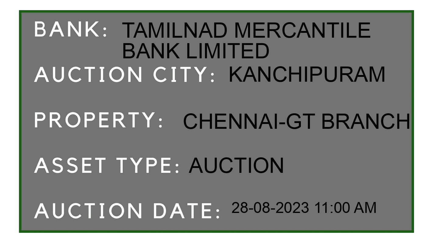 Auction Bank India - ID No: 174309 - Tamilnad Mercantile Bank Limited Auction of 