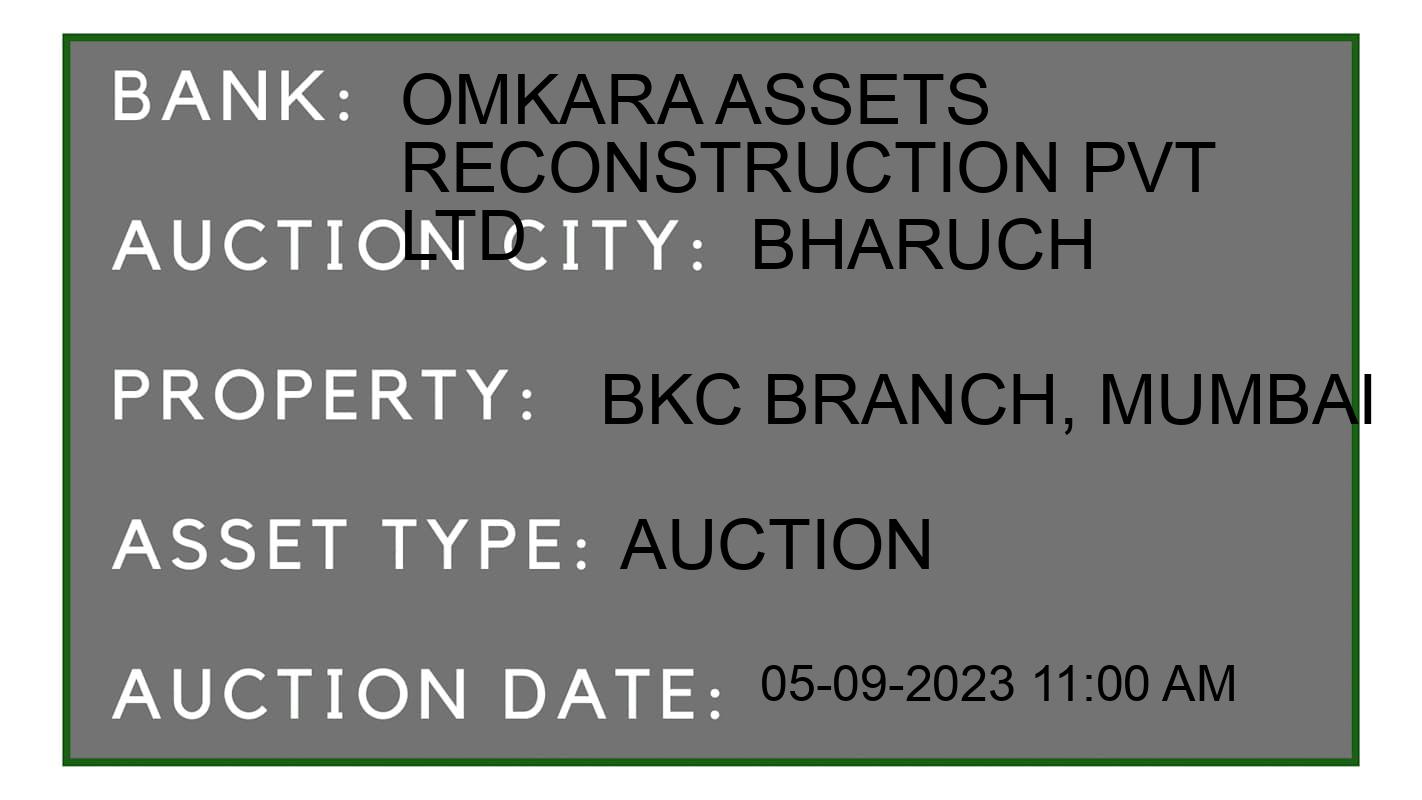 Auction Bank India - ID No: 174659 - Omkara Assets Reconstruction Pvt Ltd Auction of 