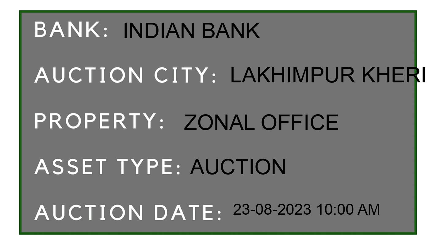 Auction Bank India - ID No: 174955 - Indian Bank Auction of 