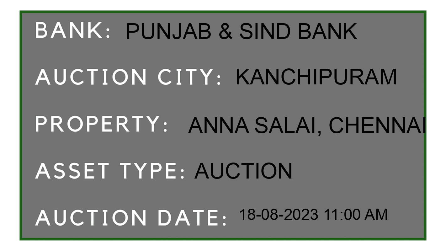 Auction Bank India - ID No: 175948 - Punjab & Sind Bank Auction of Punjab & Sind Bank Auctions for Residential Flat in Sriperumbudur, Kanchipuram