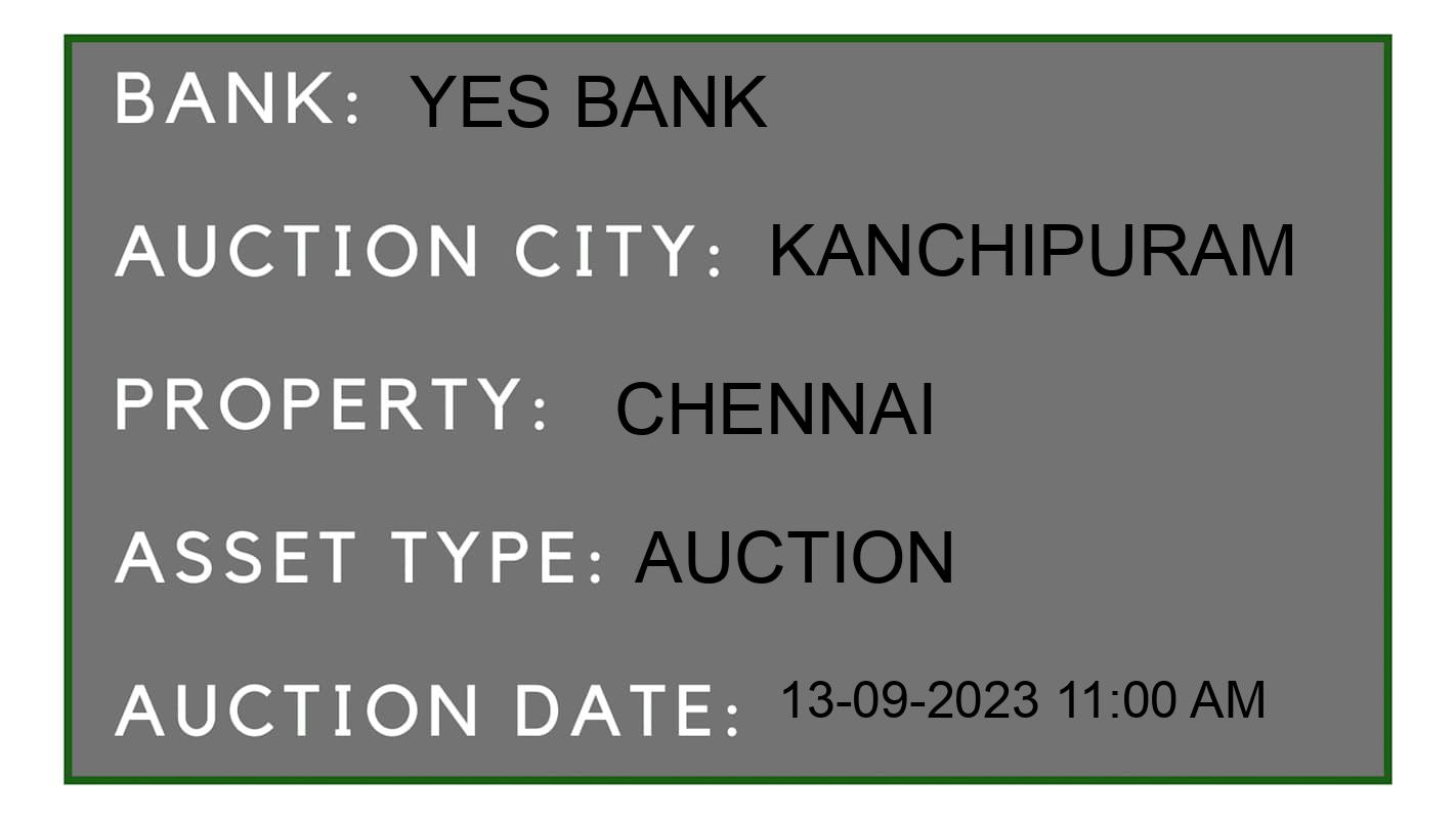 Auction Bank India - ID No: 176113 - Yes Bank Auction of Yes Bank Auctions for Plot in Chengalpattu Taluk, Kanchipuram