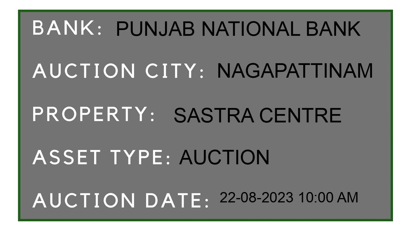 Auction Bank India - ID No: 177893 - Punjab National Bank Auction of Punjab National Bank Auctions for Plot in Nagapattinam, Nagapattinam