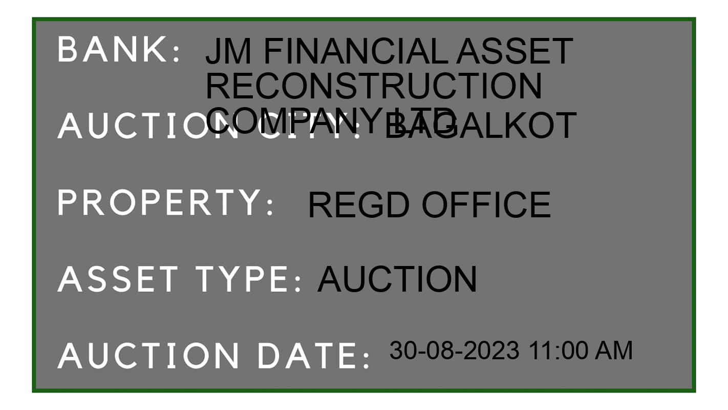 Auction Bank India - ID No: 178269 - JM Financial Asset Reconstruction Company Ltd Auction of JM Financial Asset Reconstruction Company Ltd Auctions for Plot in Bagalkot, Bagalkot