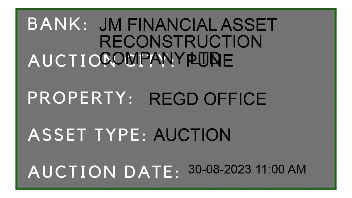 Auction Bank India - ID No: 178904 - JM Financial Asset Reconstruction Company Ltd Auction of JM Financial Asset Reconstruction Company Ltd Auctions for Residential Flat in Mulshi, Pune