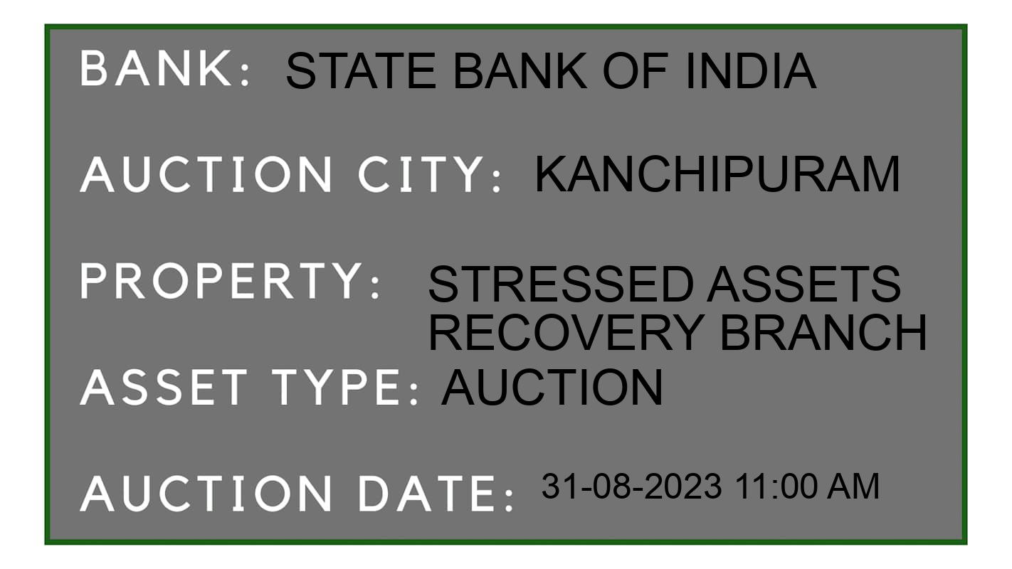 Auction Bank India - ID No: 178968 - State Bank of India Auction of State Bank of India Auctions for Plot in Tambarm, Kanchipuram