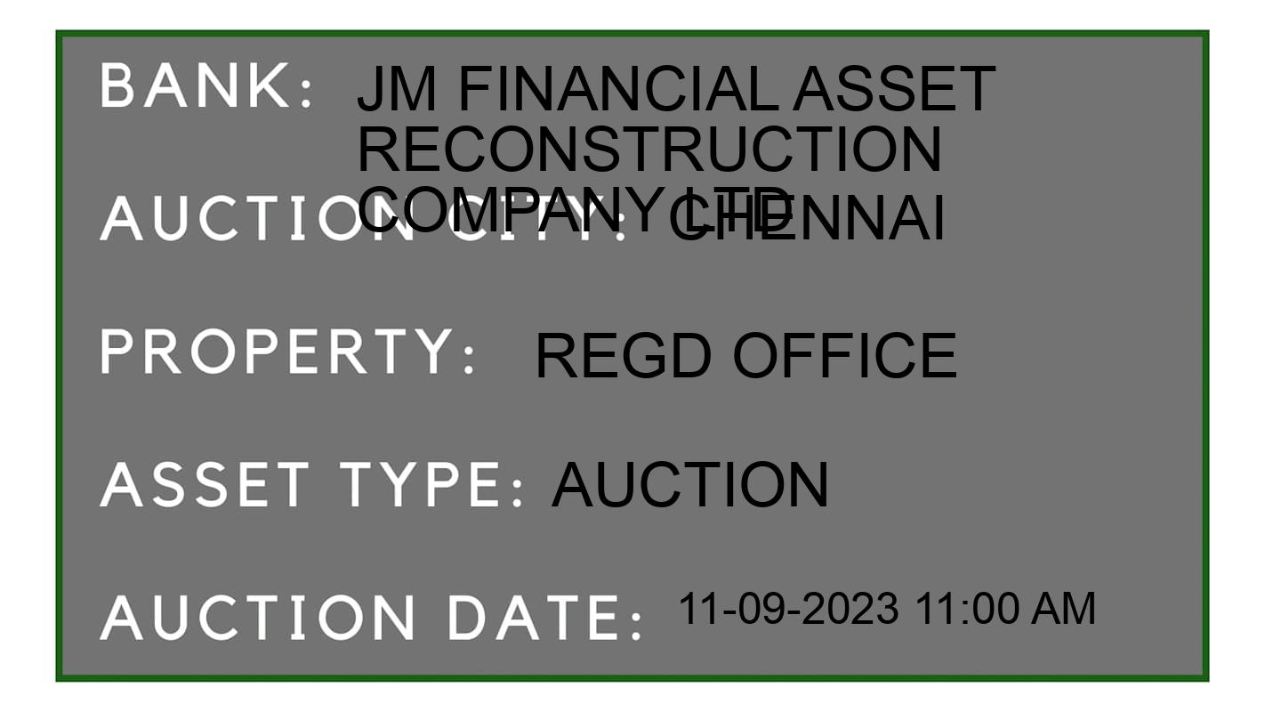 Auction Bank India - ID No: 179904 - JM Financial Asset Reconstruction Company Ltd Auction of JM Financial Asset Reconstruction Company Ltd Auctions for Residential House in Madipakkam, Chennai