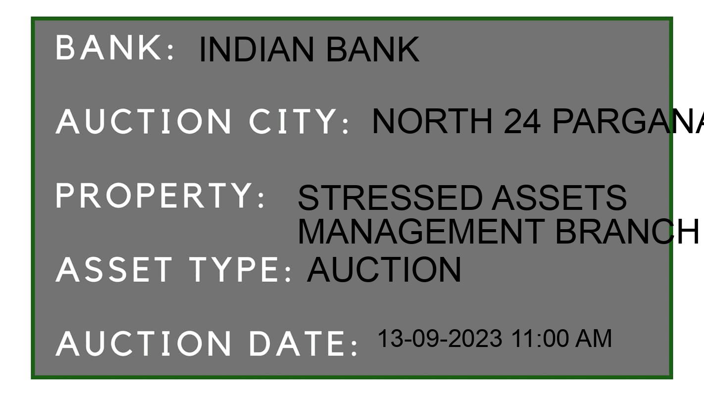 Auction Bank India - ID No: 180831 - Indian Bank Auction of Indian Bank Auctions for Land And Building in North 24 Parganas, North 24 Parganas