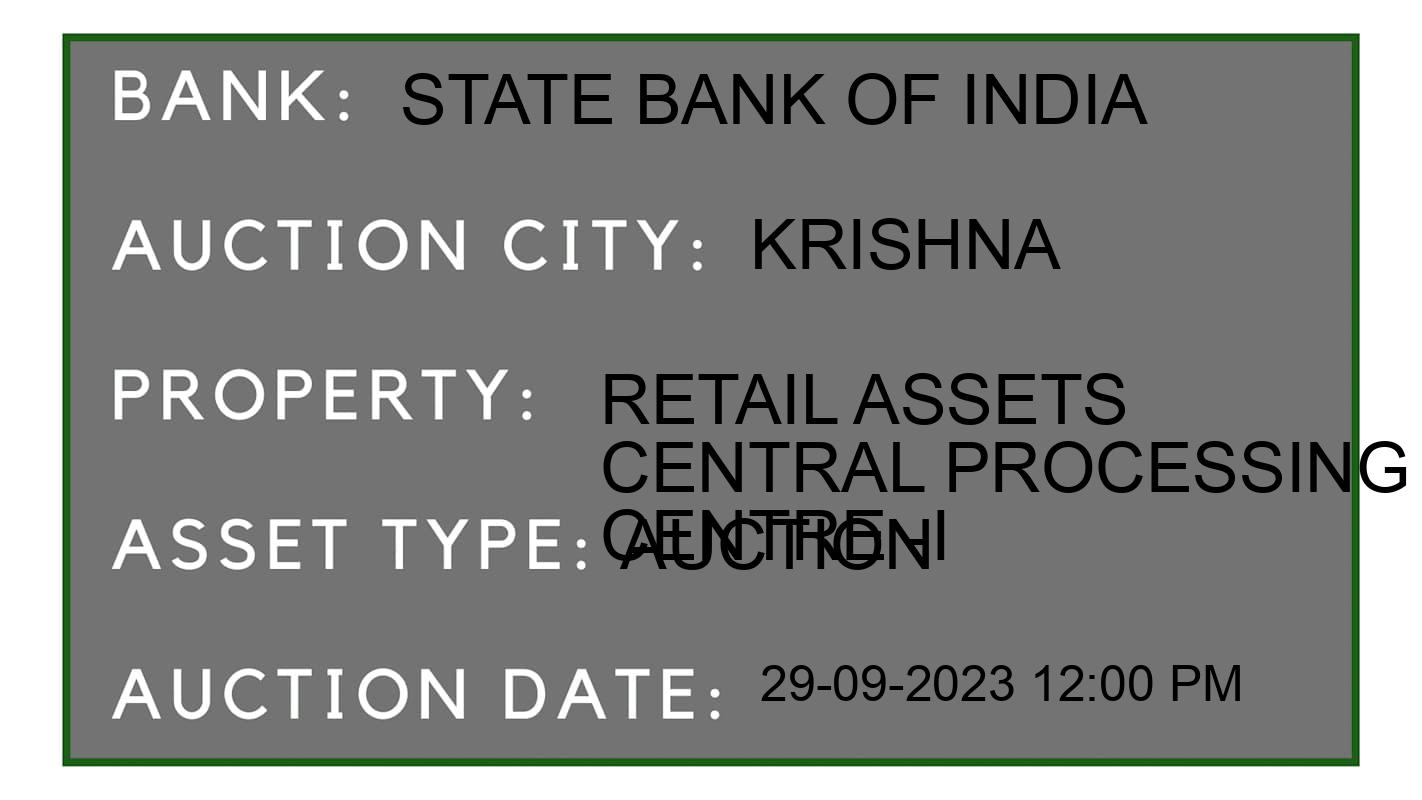 Auction Bank India - ID No: 181895 - State Bank of India Auction of State Bank of India Auctions for Plot in Vijayawada rural, Krishna