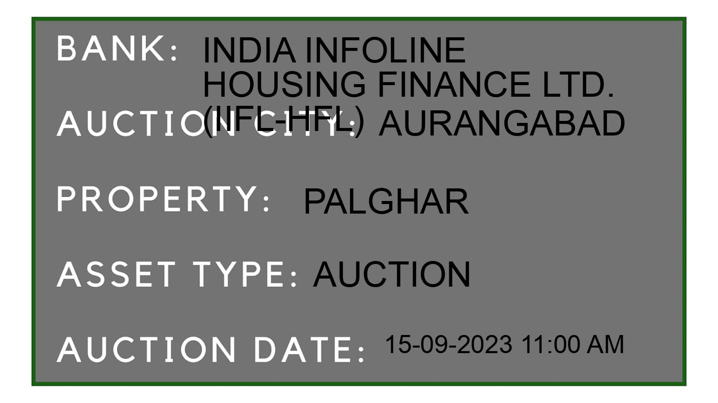 Auction Bank India - ID No: 184569 - India Infoline Housing Finance Ltd. (IIFL-HFL) Auction of India Infoline Housing Finance Ltd. (IIFL-HFL) Auctions for Residential Flat in Aurangabad CIDCO, Aurangabad