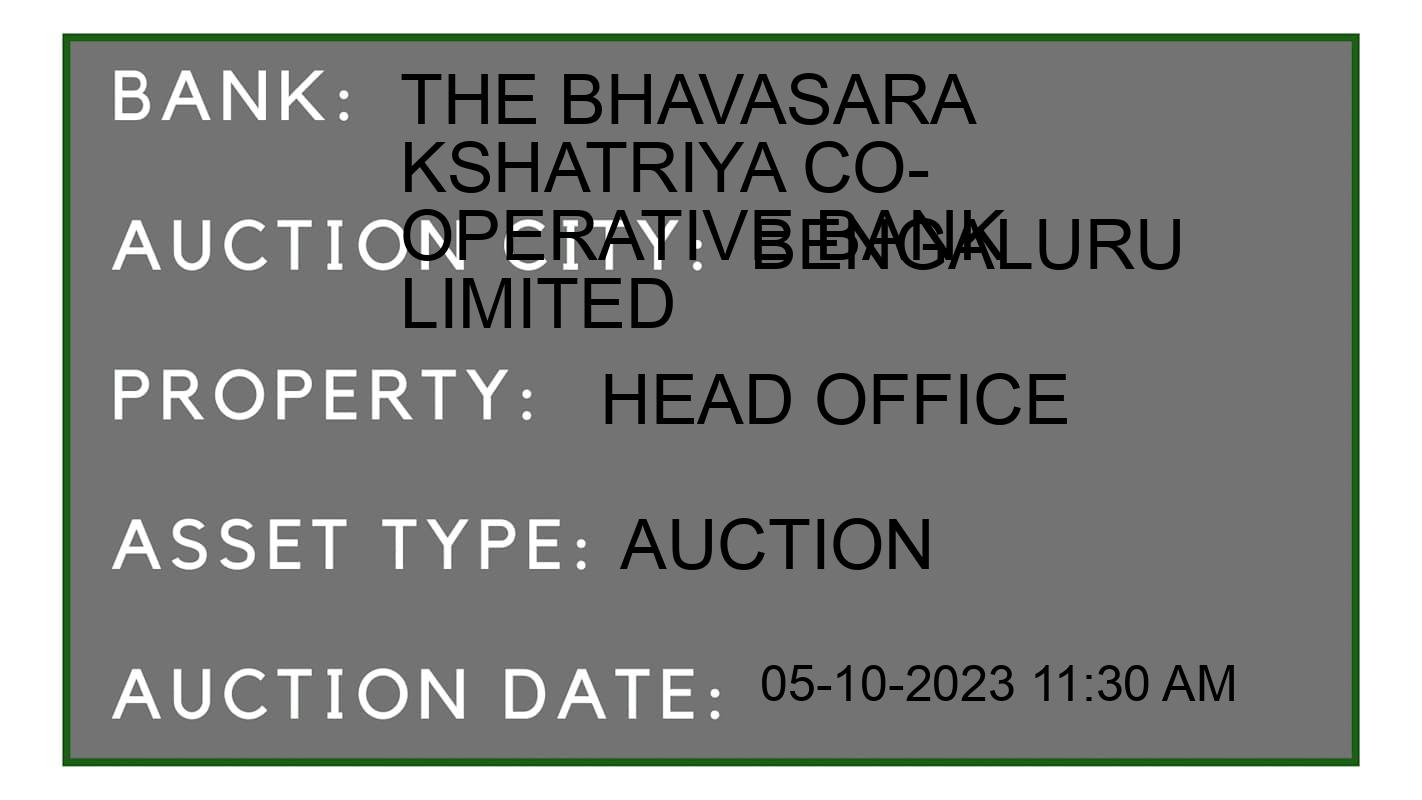 Auction Bank India - ID No: 186287 - The Bhavasara Kshatriya Co-operative Bank Limited Auction of The Bhavasara Kshatriya Co-operative Bank Limited Auctions for Land in Yelahanka, Bengaluru