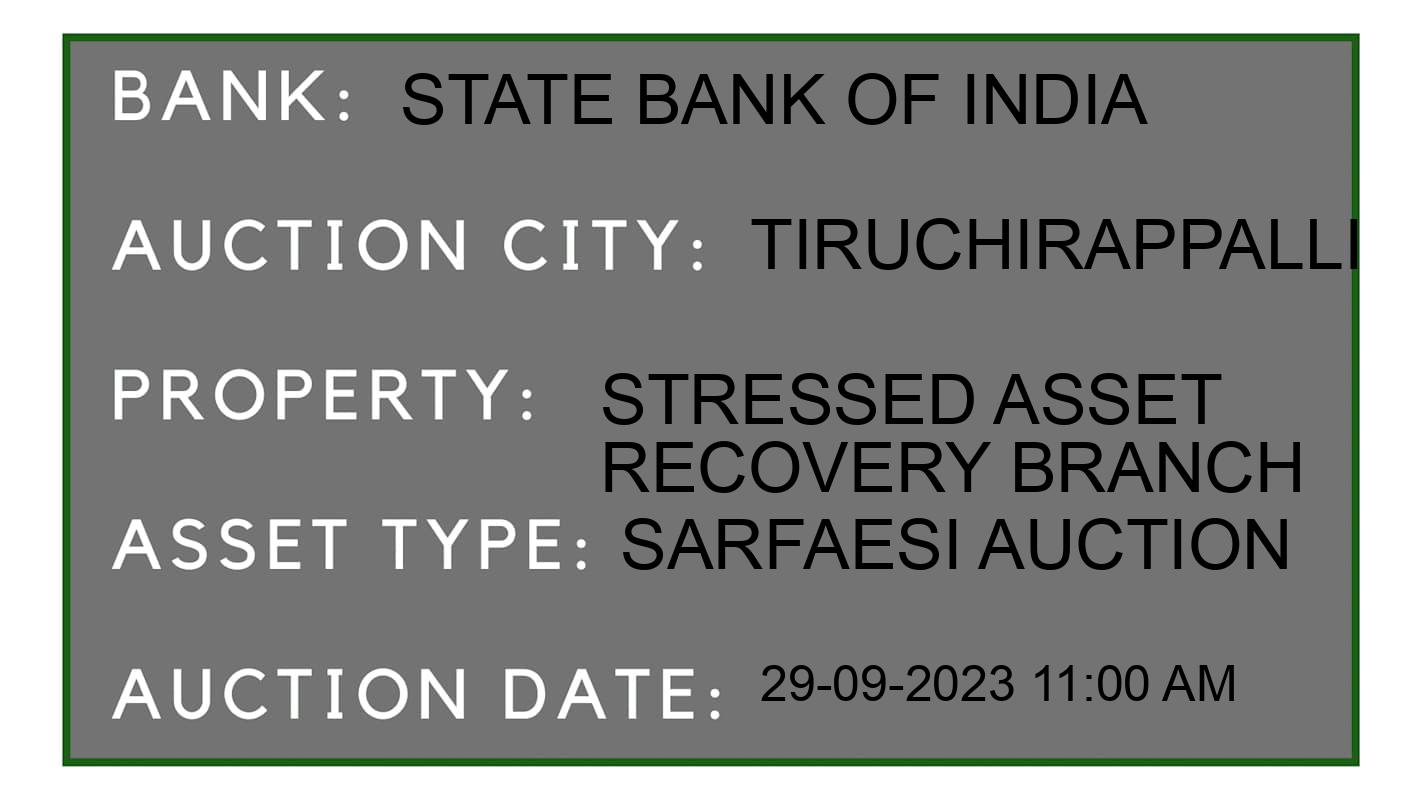 Auction Bank India - ID No: 186332 - State Bank of India Auction of State Bank of India auction for Land And Building in Mannachanallur, Tiruchirappalli