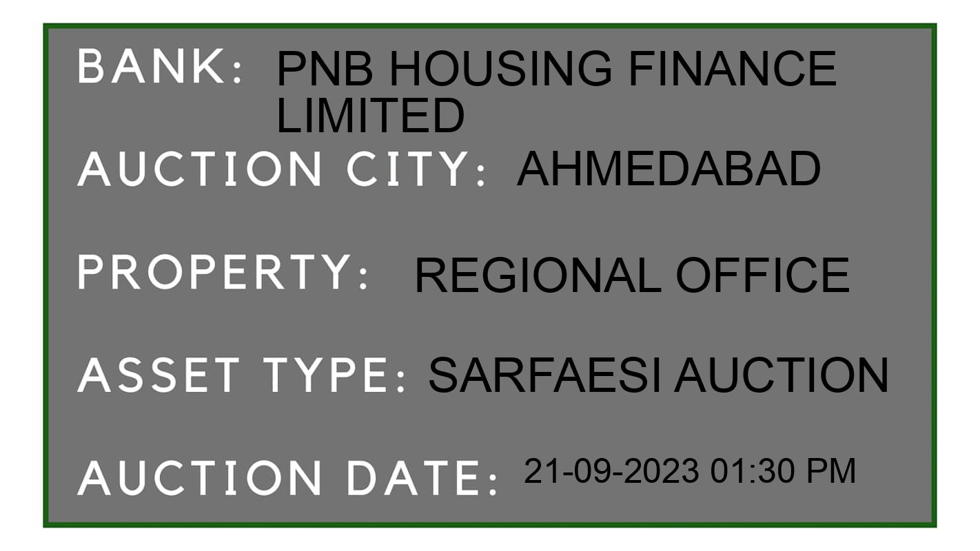Auction Bank India - ID No: 186906 - PNB Housing Finance Limited Auction of PNB Housing Finance Limited auction for Land And Building in Vastral, Ahmedabad