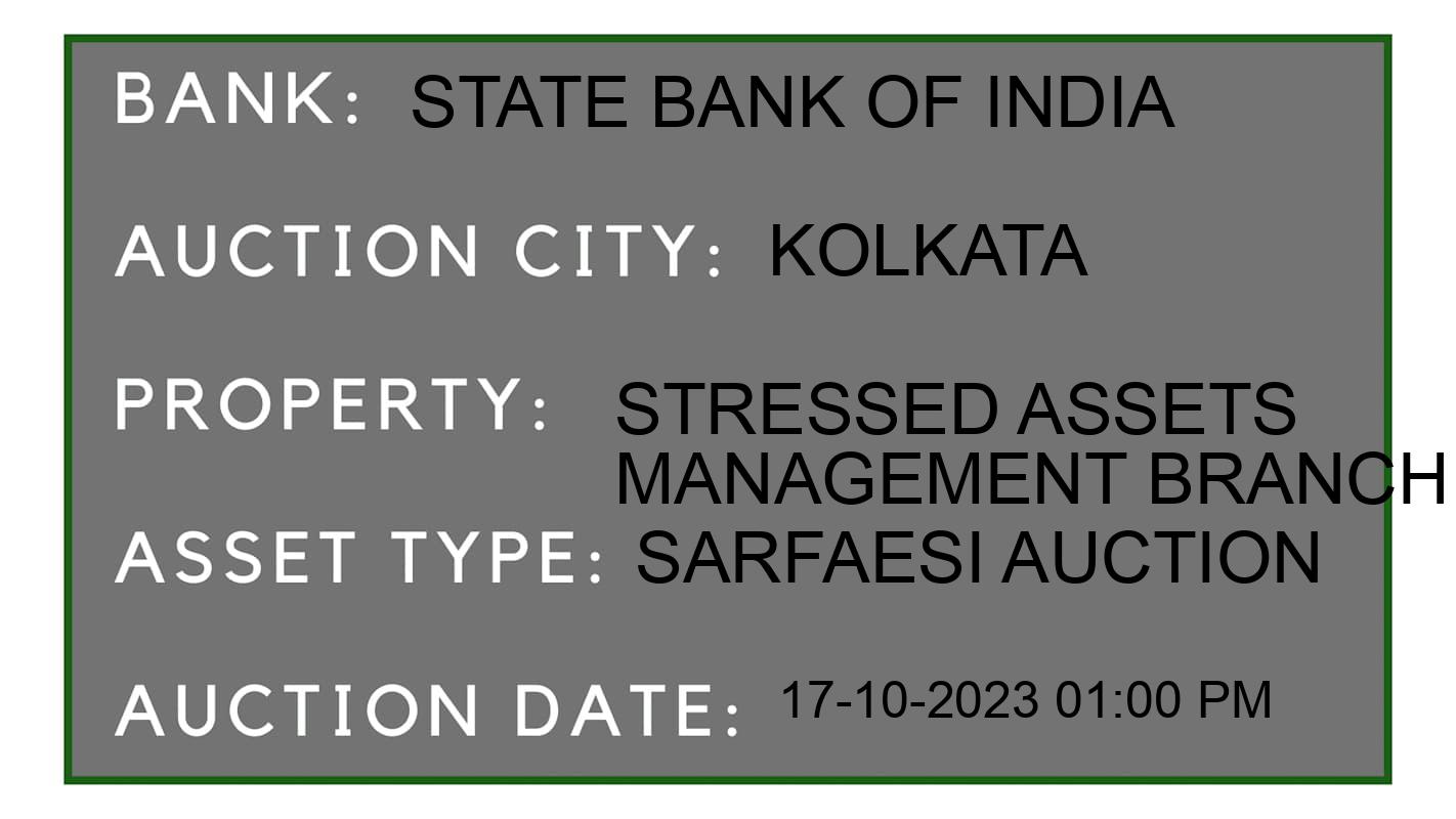 Auction Bank India - ID No: 187055 - State Bank of India Auction of State Bank of India auction for Residential Flat in Tangra, Kolkata