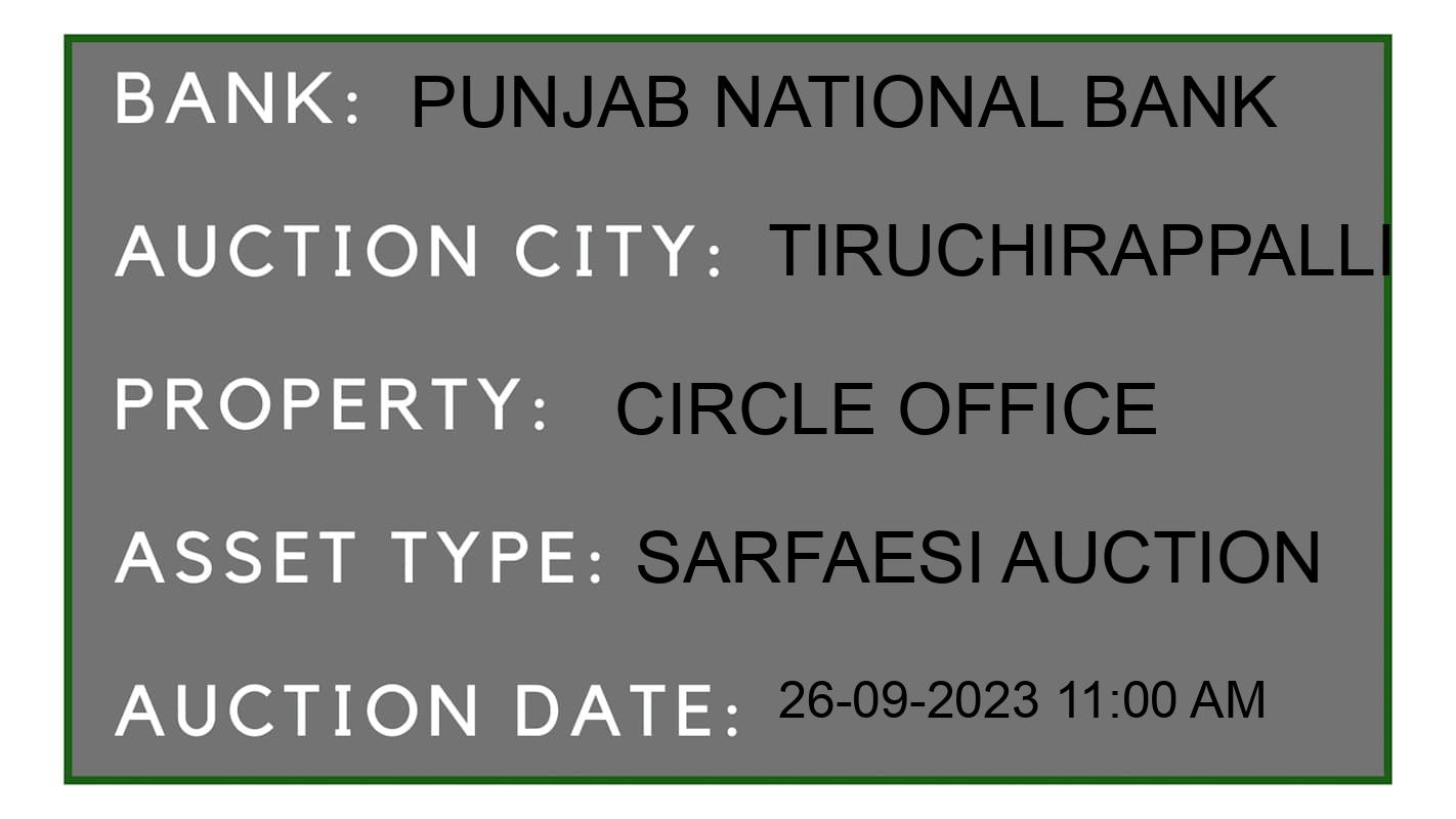 Auction Bank India - ID No: 187922 - Punjab National Bank Auction of Punjab National Bank auction for Land And Building in trichy, Tiruchirappalli