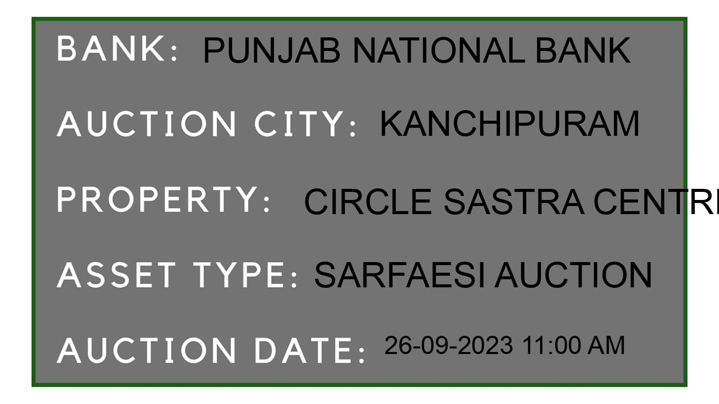 Auction Bank India - ID No: 188517 - Punjab National Bank Auction of Punjab National Bank auction for Land And Building in Chengalpet Taluk, Kanchipuram