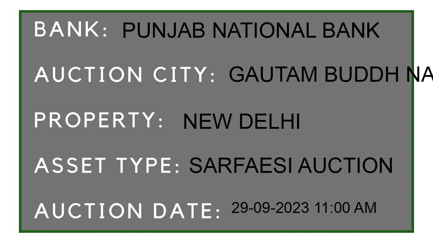 Auction Bank India - ID No: 188687 - Punjab National Bank Auction of Punjab National Bank auction for Residential Flat in Noida, Gautam Buddh Nagar