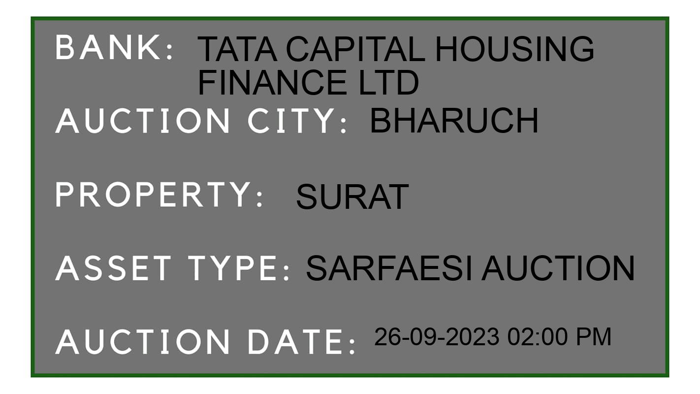 Auction Bank India - ID No: 188760 - Tata Capital Housing Finance Ltd Auction of Tata Capital Housing Finance Ltd auction for Land And Building in Ankleshwar, Bharuch