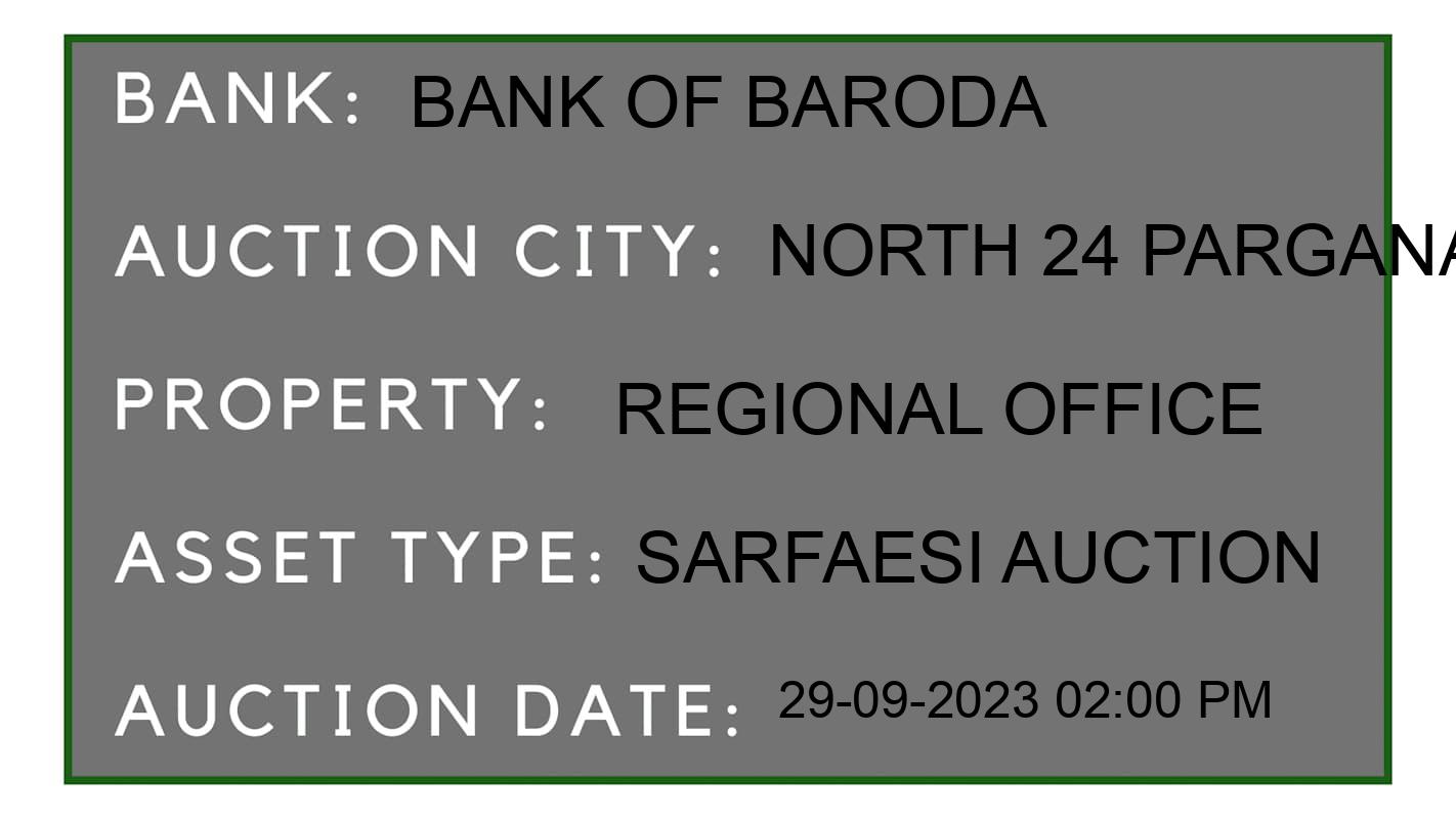 Auction Bank India - ID No: 189044 - Bank of Baroda Auction of Bank of Baroda auction for Residential Flat in North 24 Parganas, North 24 Parganas